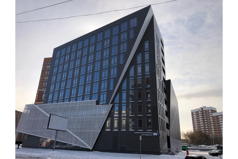 Вентилируемый фасад из керамогранита Вентилируемый фасад из керамогранита