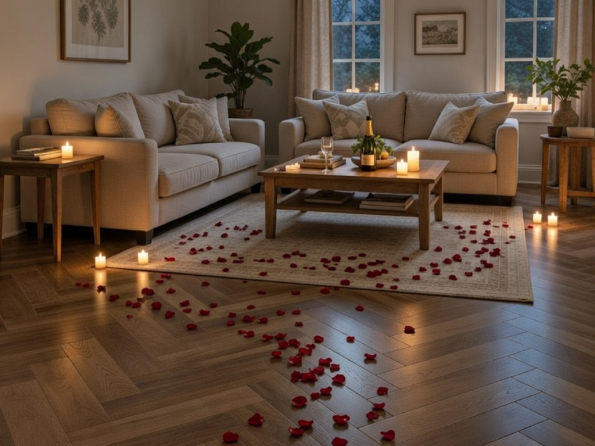 Романтический шарм керамогранита: Как превратить дом в гнездышко любви к 14 февраля