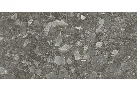 Керамогранит Карвинг AS22-13 Marble 120х60 глазурованный серый террацо