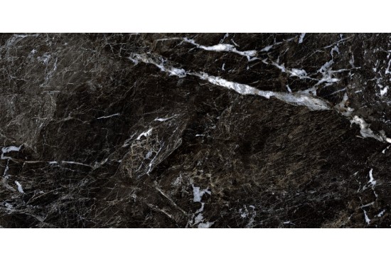 Керамогранит Simbel carbon черно-белый мрамор 120х60