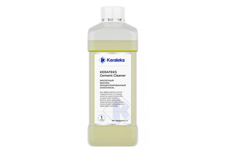 Очиститель концентрат KERATEKS Cement Cleaner 1 литр Очиститель концентрат KERATEKS Cement Cleaner 1 литр