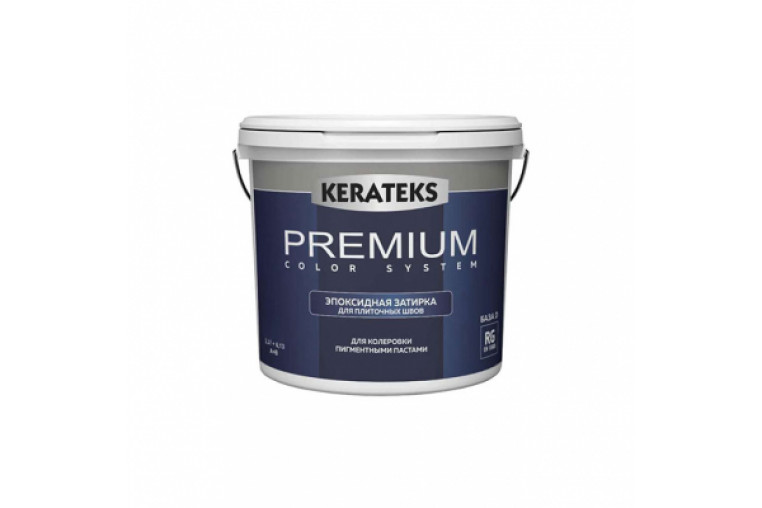 Эпоксидная затирка для швов под колеровку Kerateks Premium 1 кг