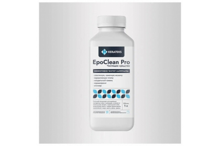 Очиститель от застарелых разводов и остатков эпоксидной затирки 0,5 литра