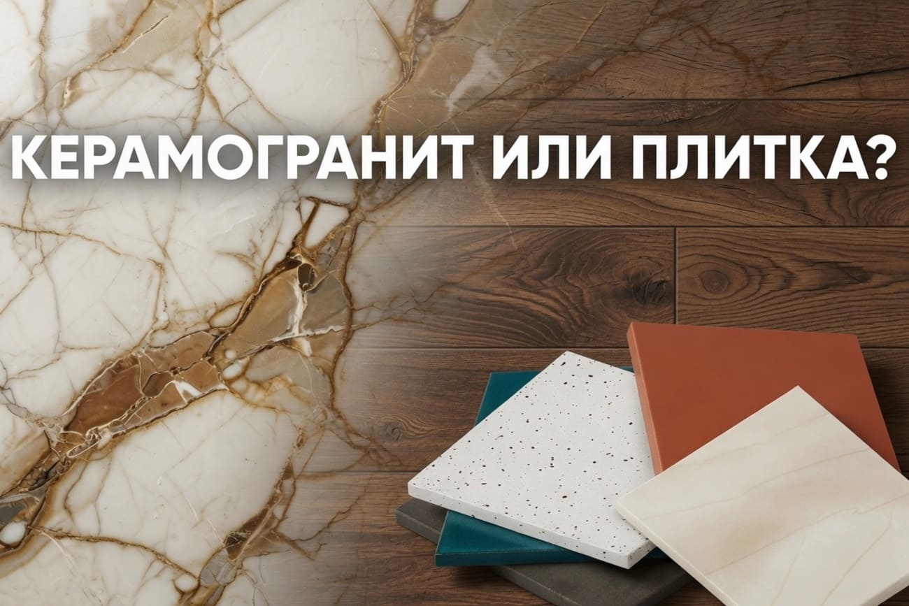 Сравнение керамогранита и керамической плитки отличия и примеры